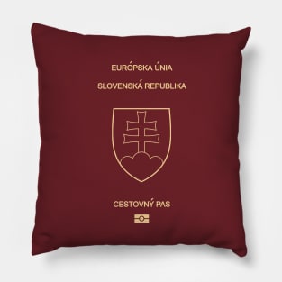 Slovakia passport Pillow