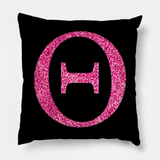 Pink Theta Pillow