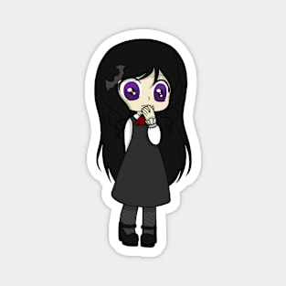 vampire chibi girl Magnet