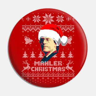 Gustaf Mahler Mahler Christmas Pin