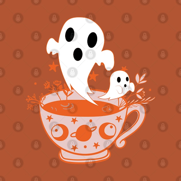 Cute Halloween kawaii boo by Kishu