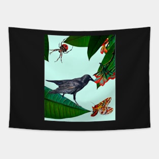 Bird and bugs Tapestry