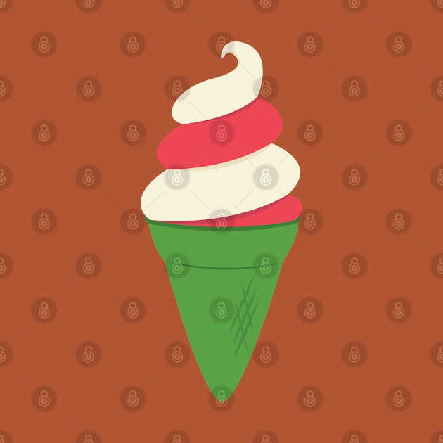 Candy Cane Ice Cream by UpPastMidnight