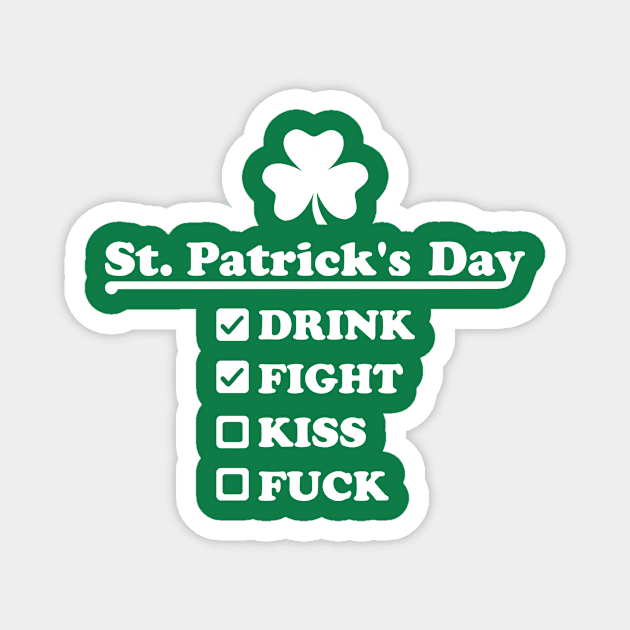 St. Patrick's Day Magnet by Designzz