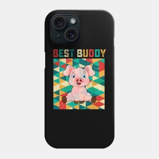 Best Buddy Pig Phone Case