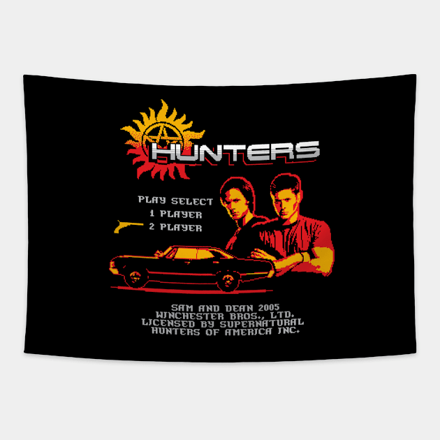 Hunters the Video Game Tapestry by RyanAstle