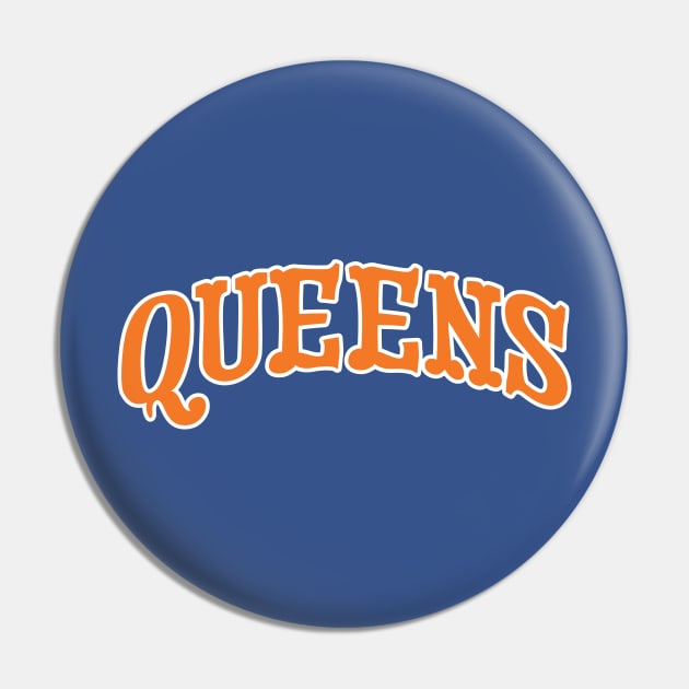 Queens 'New York' Baseball Fan: Represent Your Borough T-Shirt T-Shirt T-Shirt Pin by CC0hort