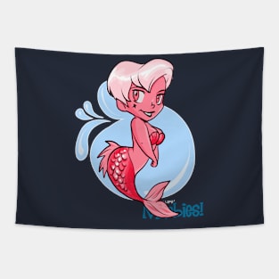 Pink Pixie Merbie Tapestry