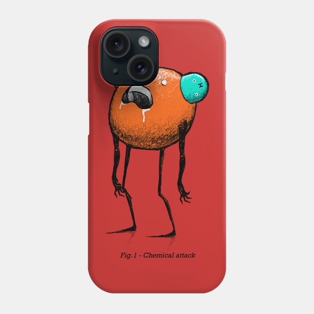 Chemical Attack Phone Case by lugepuar