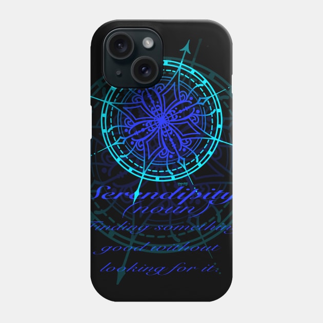 Serendipity Phone Case by MetroInk