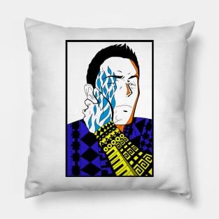 selfie by lebeau ecopop in mexican pattern nuff said style Pillow