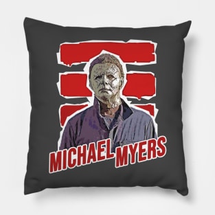 Michael Myers Mug Shoot Pillow