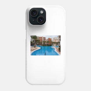 Solana Hotel Swimming Pool Benidorm Spain Phone Case