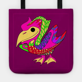 pelican seagull pattern boho ecopop Tote