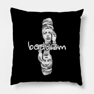 baduizm style retro design Pillow