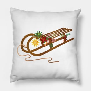 Christmas sleigh Pillow