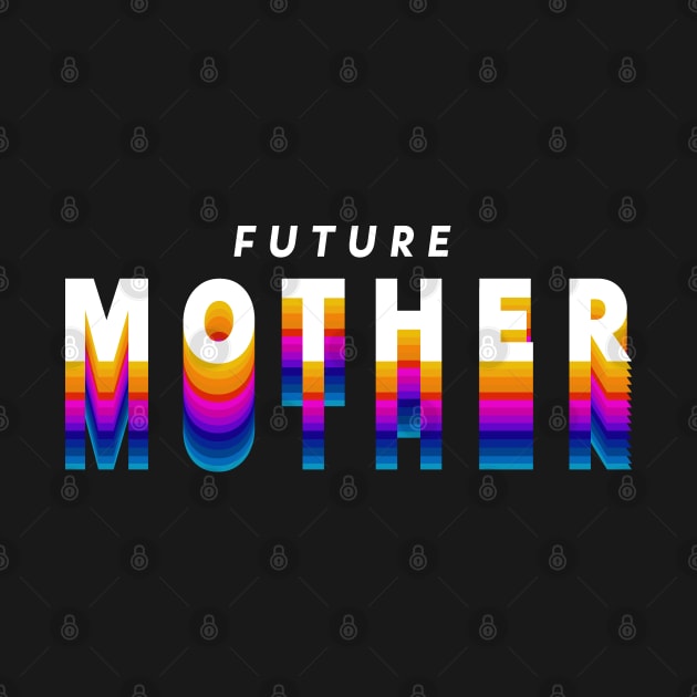 future mother in gradient color by rsclvisual