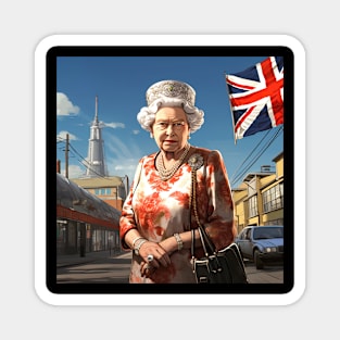 Queen Elizabeth II Magnet