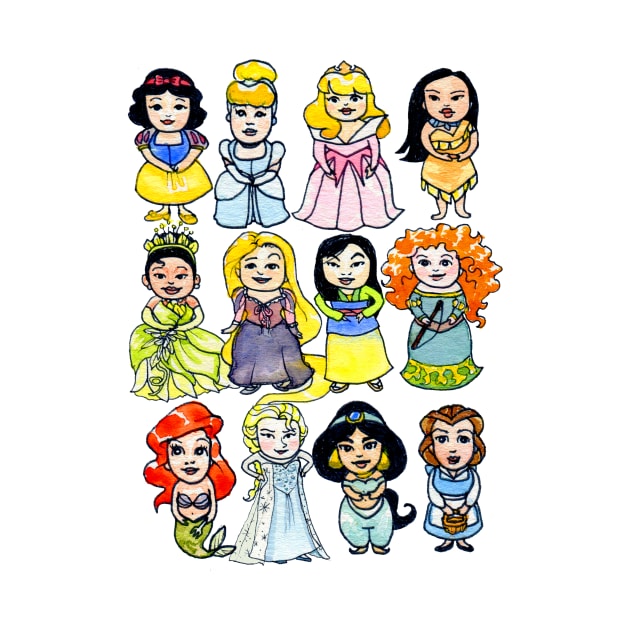 Princesses by danpaul