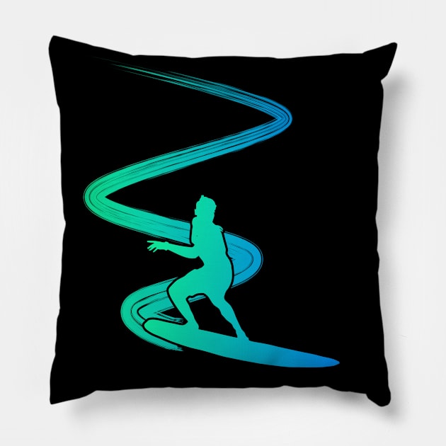 Surf Pillow by MBNEWS