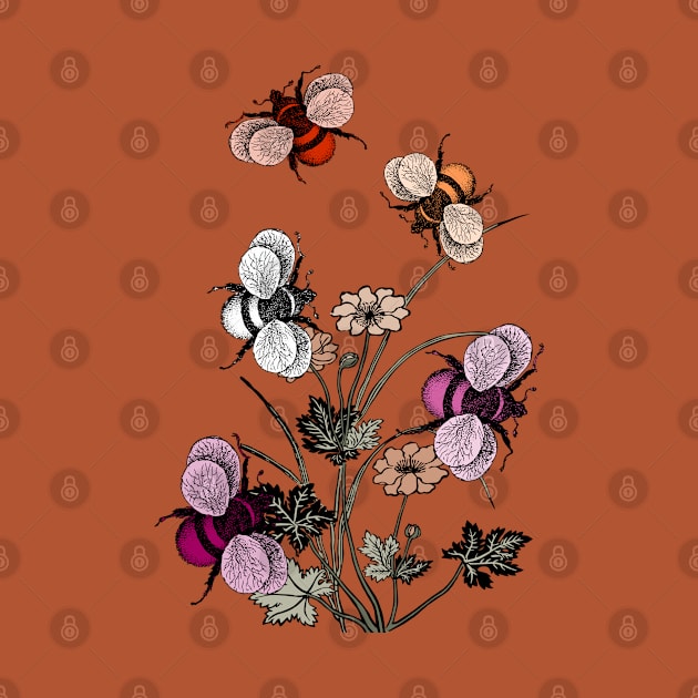 Lesbian Bee Swarm by Fusti