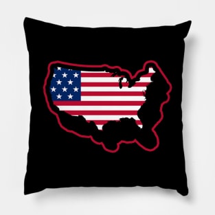 United States of America Pillow