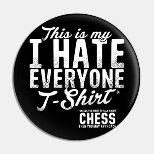 Chess Humor Gift Pin