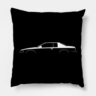 Cadillac Eldorado (2001) Silhouette Pillow