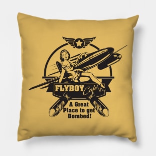 Flyboy Cafe Pillow