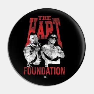 Bret Hart & Anvil The Hart Foundation Pin