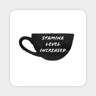 Stamina Level Increased by Coffee Magnet