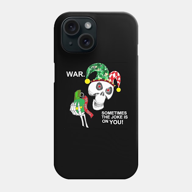 War Jester Phone Case by Limb Store