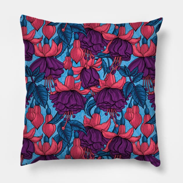 Fuchsia Pillow by katerinamk