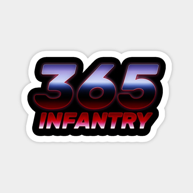 365 Infantry: Blue Steel Magnet by 365 Infantry