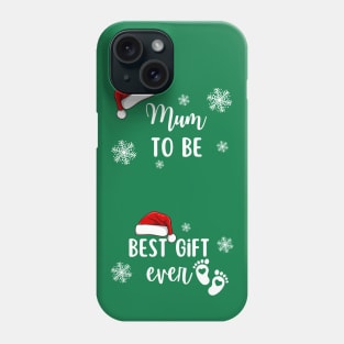 Christmas Pregnancy Announcement Phone Case