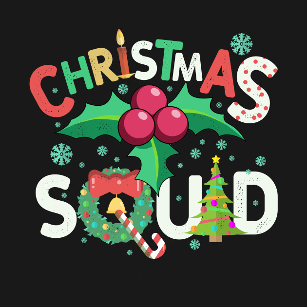 Discover Christmas squad with Santa Claus for boys and girls - Christmas Squad - T-Shirt