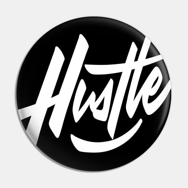 Hustle Lettering Pin by miftahchemist