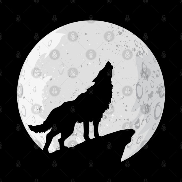 Wolf To The Moon by monolusi