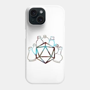 D&D Dice and Potions Phone Case