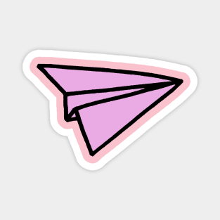 Paper Airplane Magnet