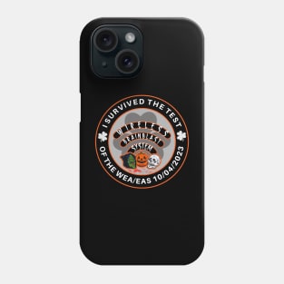 Silver Shamrock Survivor Phone Case