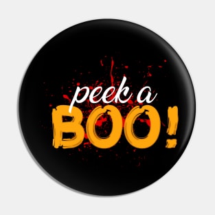 Happy Halloween boo shirt Pin