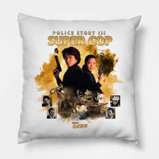 Jackie Chan: POLICE STORY III: SUPER COP (Gold Explosion) Pillow