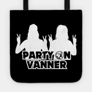 Party On! (White) Tote