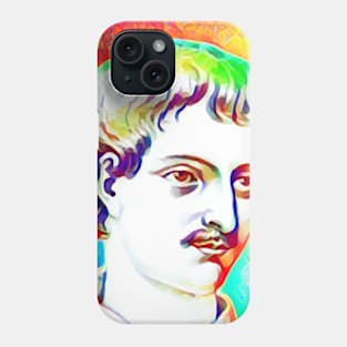 Giordano Bruno Colourful Portrait | Giordano Bruno Artwork 11 Phone Case