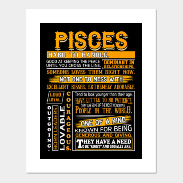 Pisces Queens Are Born In February 19 March 20 T Shirt Zodiac Girls Birthday Princess Black Wo Posters And Art Prints Teepublic