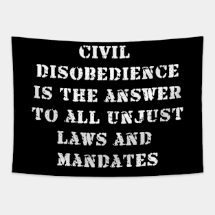 civil disobedience Tapestry