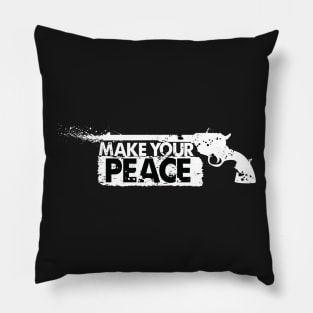 Make-Your-Peace-GhostVersion Pillow