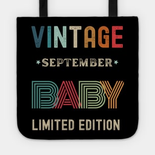 Vintage Limited Edition September Birthday Gift Tote