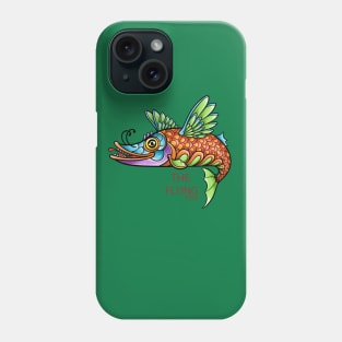 The Flying Fish Colorful Phone Case